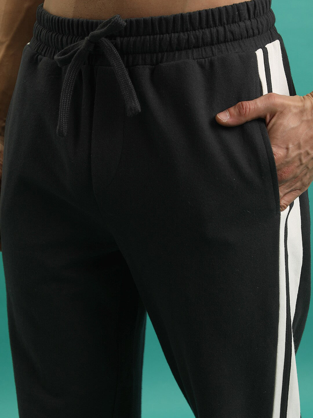 Men Relaxed Fit Track Pants