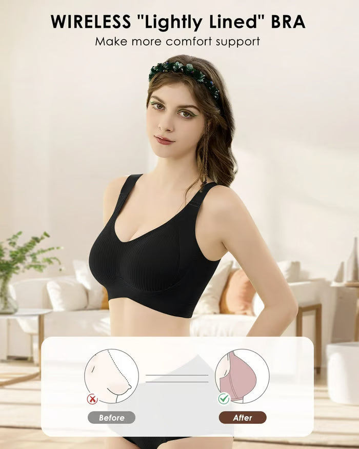 Womens Multicolor Air Bra (Pack of 3)