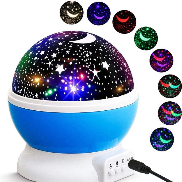 Rotating Home Decoration Color Changing Lamp