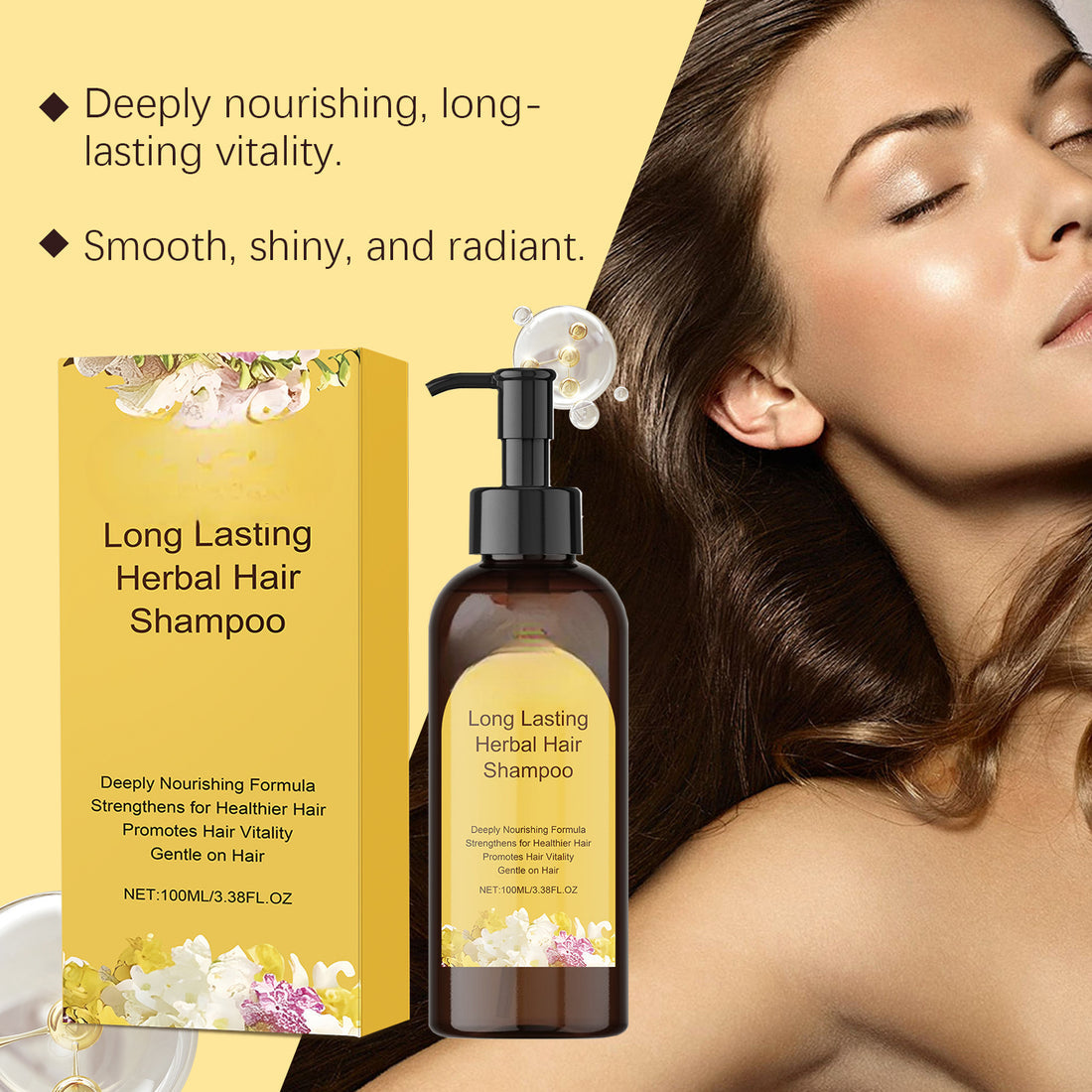 Long Lasting Natural Hair Dye Shampoo - 2