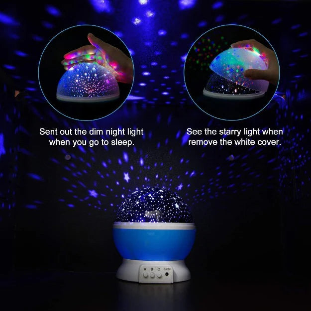 Rotating Home Decoration Color Changing Lamp