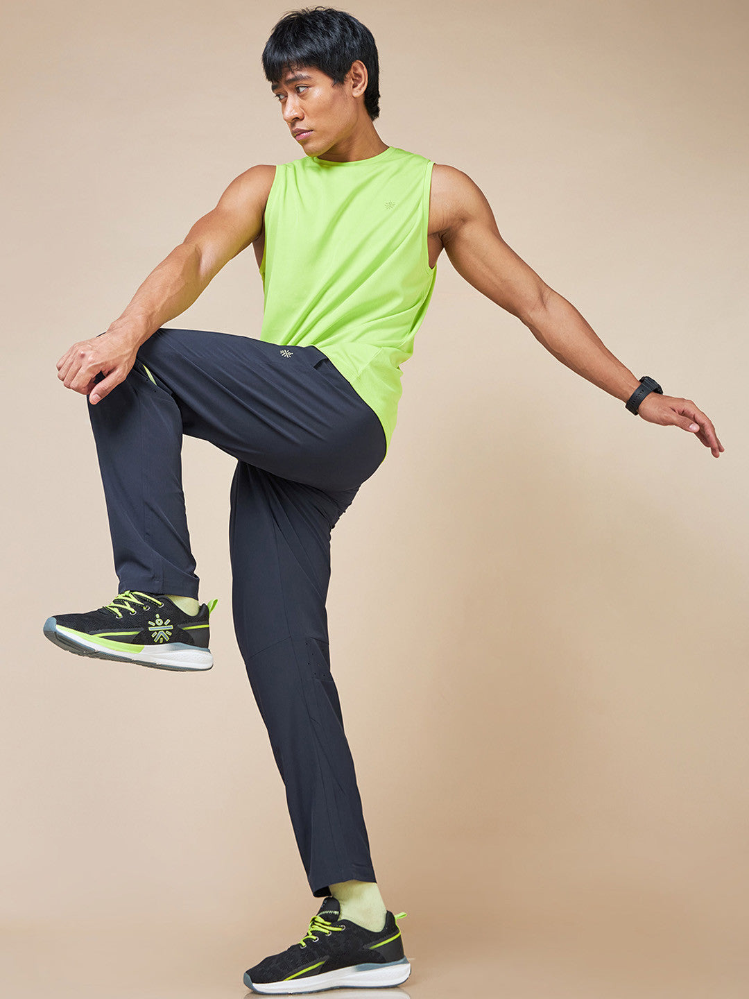 Men Train In Train Out Moisture Wicking Premium Trackpants