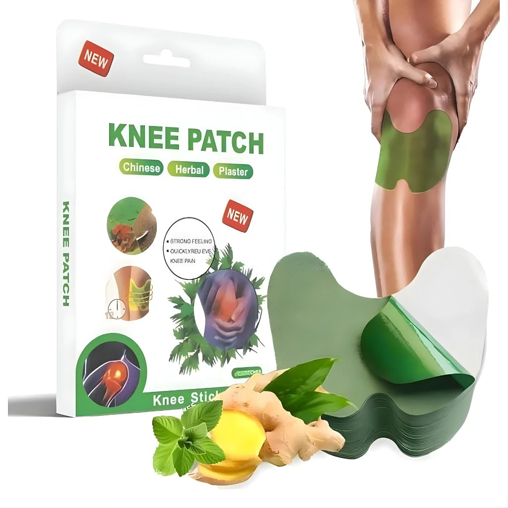 Herbal Knee Pain Relief Patches 🌿 | Fast-Acting Natural Joint & Muscle Pain Relief (Pack of 10/20/30)