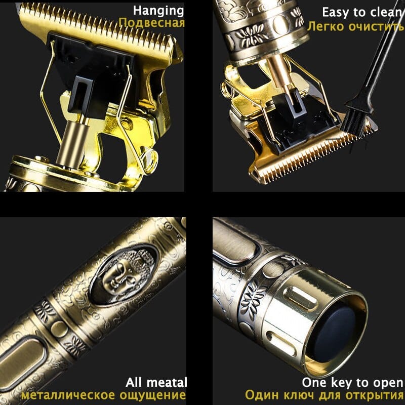 Buddha Electric Pro Hair Clippers Trimmer Hair Cutting Grooming Kit