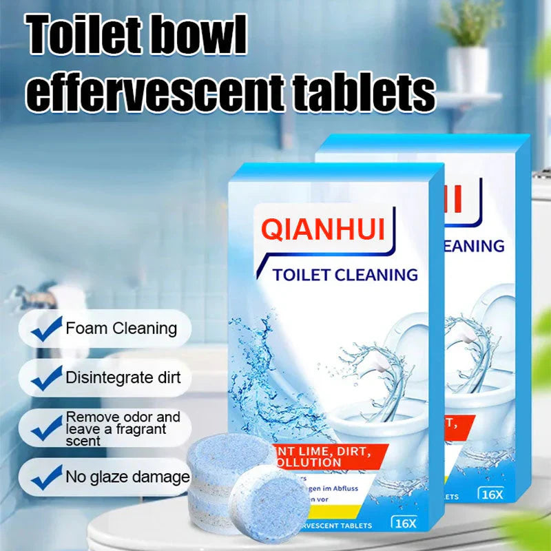 Toilet Cleaning Tablet-Toilet Deodorizer Bathroom Cleaner Tablet Pack of 1 (10pc)