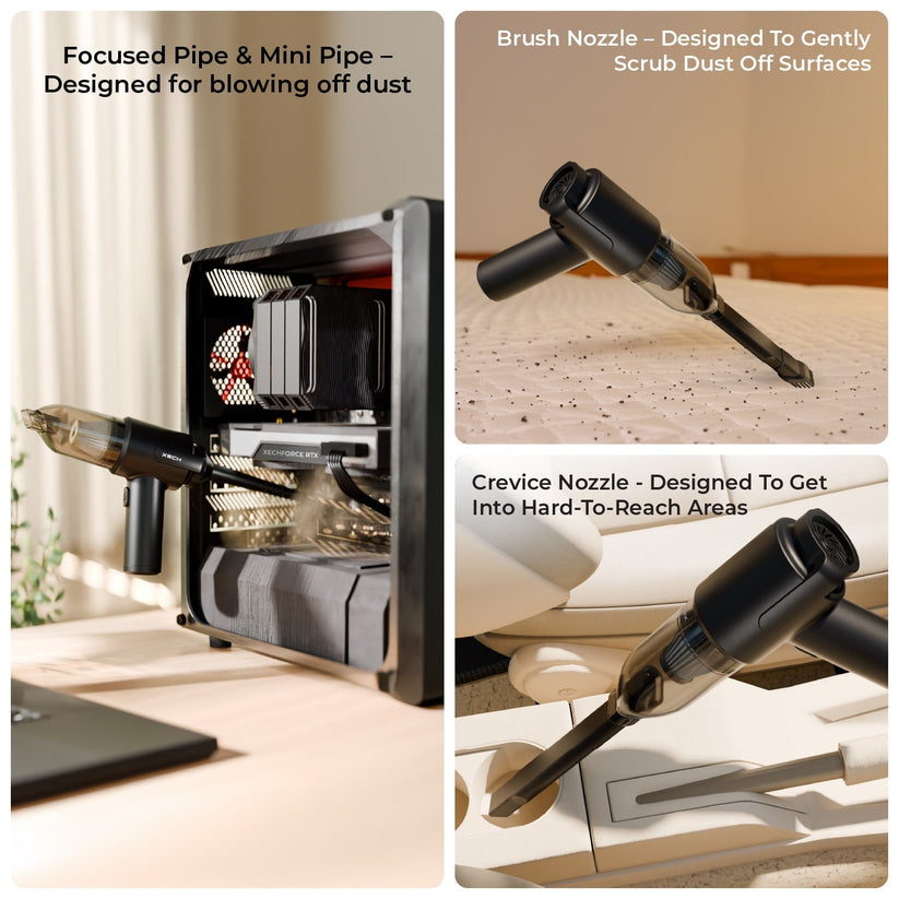 Portable Air Duster Wireless Vacuum Cleaner